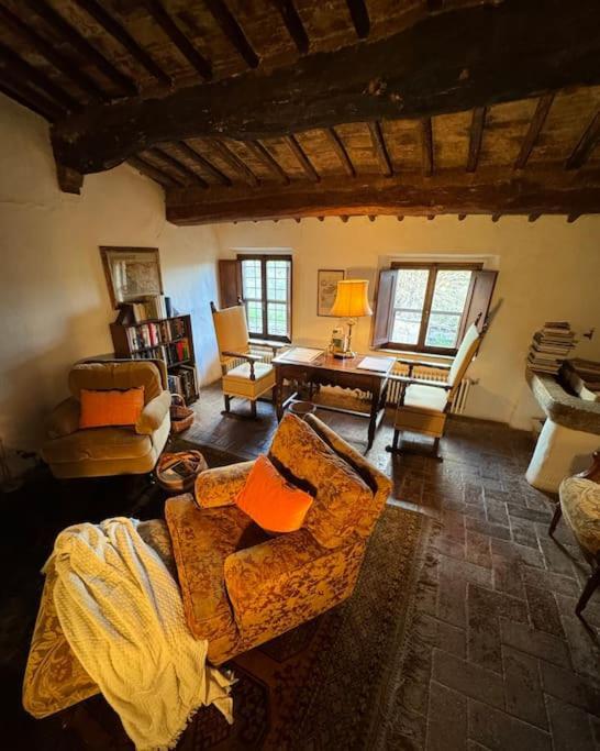 Вилла Traditional Farmhouse In Chianti Кастелина ин Шианти Экстерьер фото