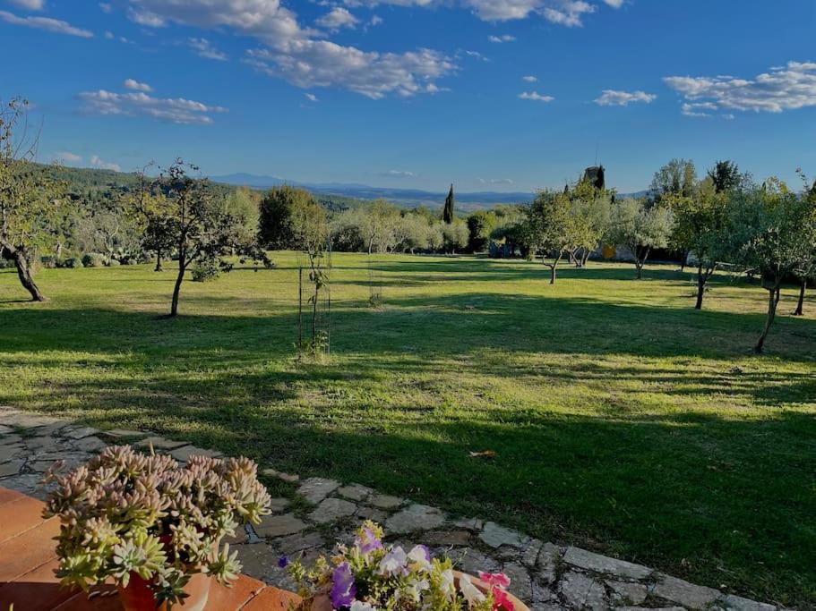 Вилла Traditional Farmhouse In Chianti Кастелина ин Шианти Экстерьер фото